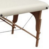 Lettino per massaggi in legno 2 zone