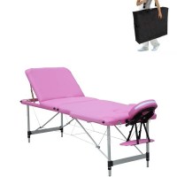 Lettino per massaggi in alluminio 3 zone